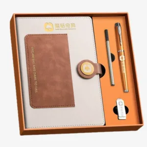 Dream Big Gift Set leather notebook cover