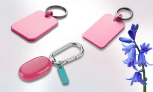 Eco-friendly promotional keychains made from sustainable materials