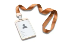 2.	Retractable badge holder with clip - Offers hands-free access and is perfect for secure office environments or healthcare staff.